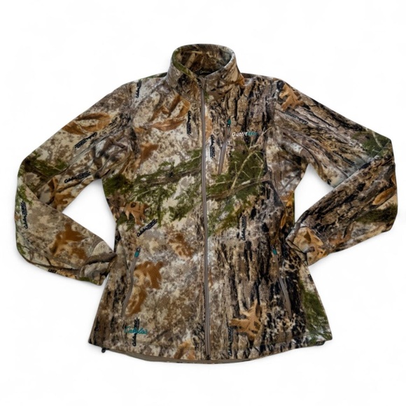 Cabela's Jackets & Blazers - Cabela's Camouflage Fleece Zip Up Sweatshirt